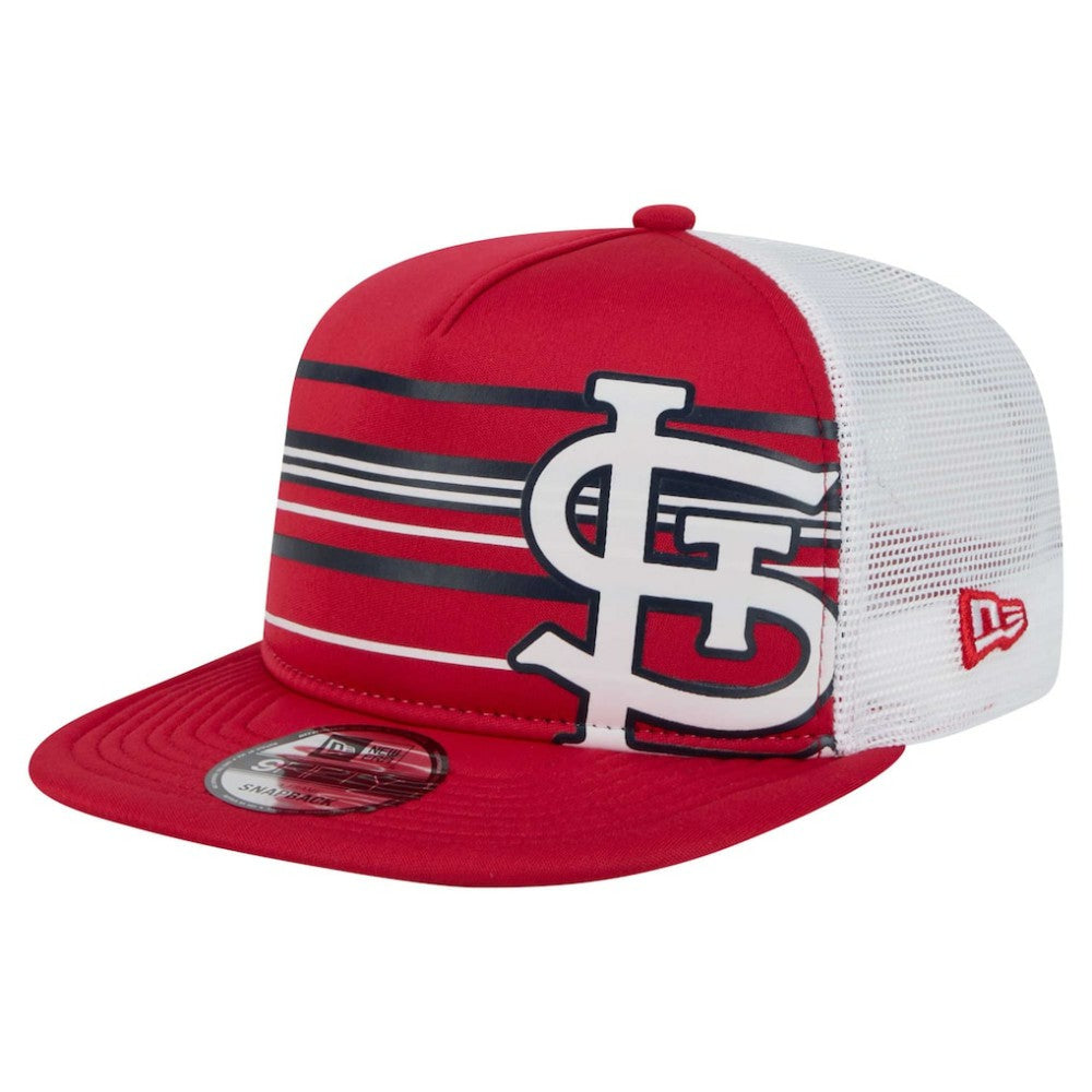 St. Louis Cardinals New Era 9FIFTY A-Frame Trucker Snapback Hat - MLB Hats