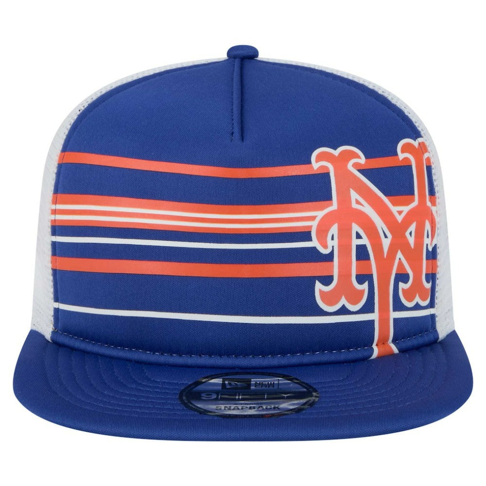 New York Mets New Era 9FIFTY A-Frame Trucker Snapback Hat - MLB Hats
