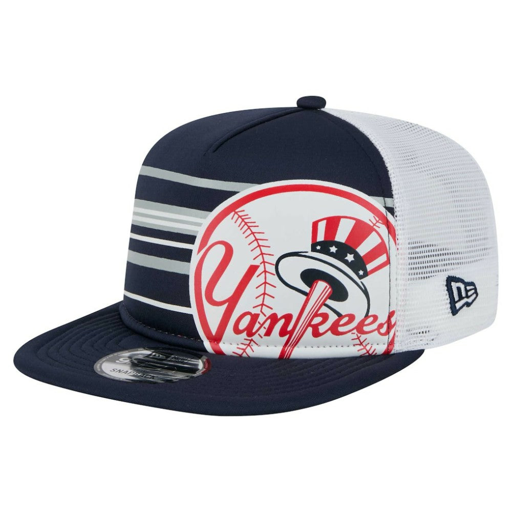 New York Yankees New Era 9FIFTY A-Frame Trucker Snapback Hat - MLB Hats