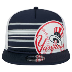 New York Yankees New Era 9FIFTY A-Frame Trucker Snapback Hat - MLB Hats