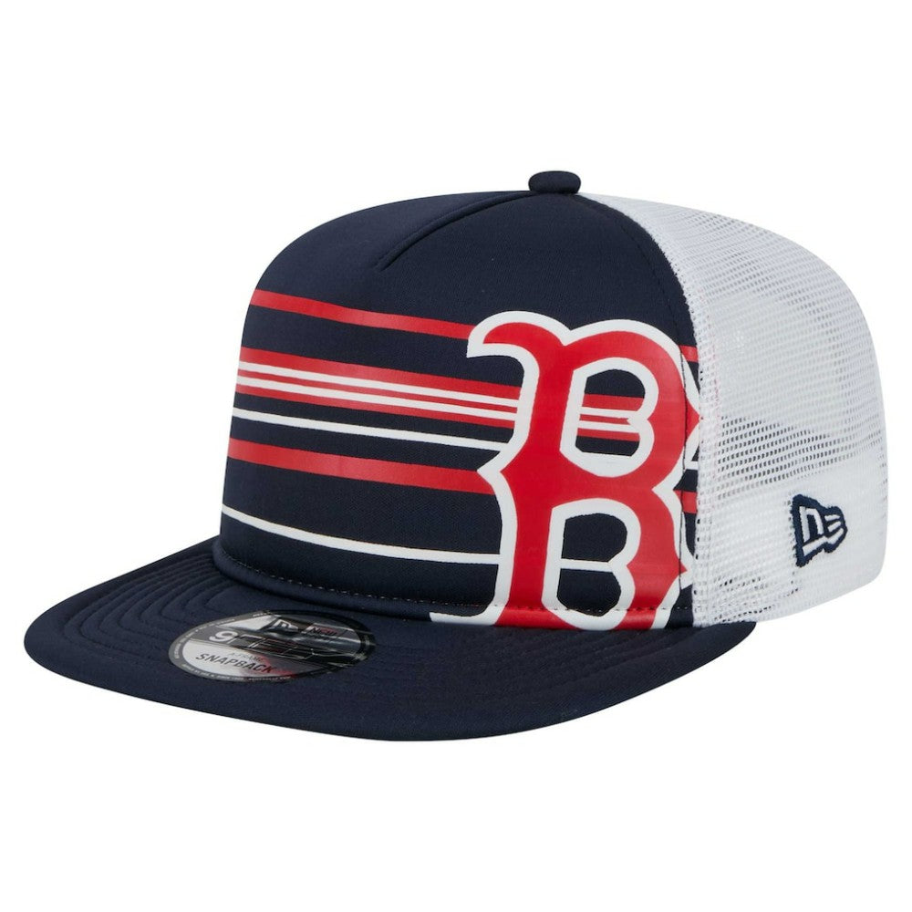 Boston Red Sox New Era 9FIFTY A-Frame Trucker Snapback Hat - MLB Hats