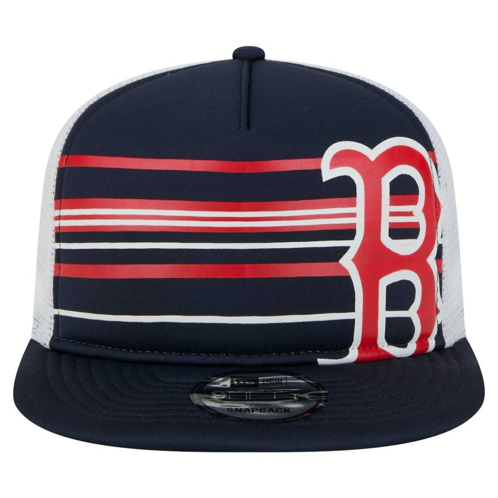 Boston Red Sox New Era 9FIFTY A-Frame Trucker Snapback Hat - MLB Hats
