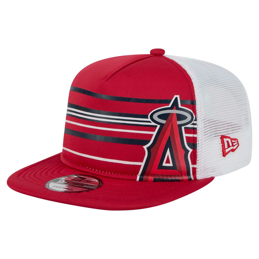 Los Angeles Angels New Era 9FIFTY A-Frame Trucker Snapback Hat - MLB Hats