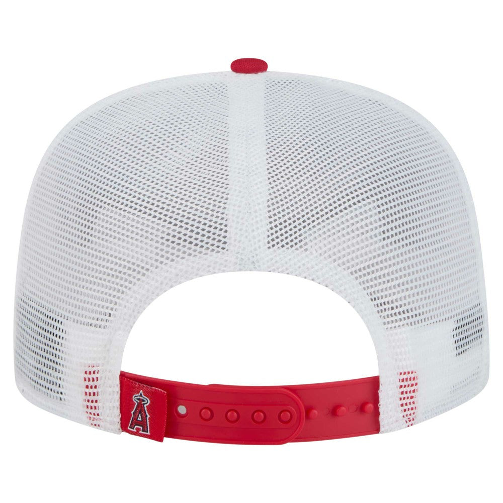 Los Angeles Angels New Era 9FIFTY A-Frame Trucker Snapback Hat - MLB Hats