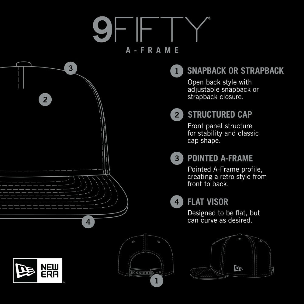 Los Angeles Angels New Era 9FIFTY A-Frame Trucker Snapback Hat - MLB Hats