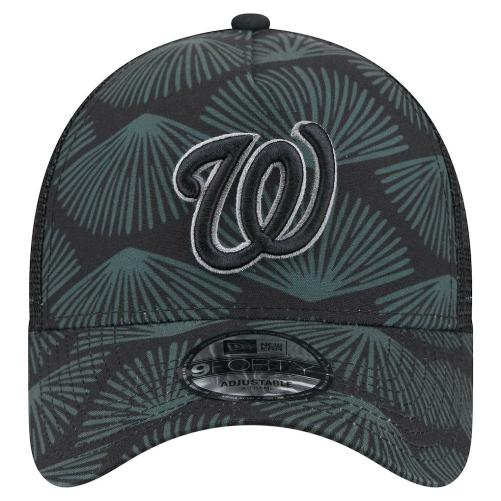 Washington Nationals New Era 9FORTY A-Frame Trucker Adjustable Hat - MLB Hats