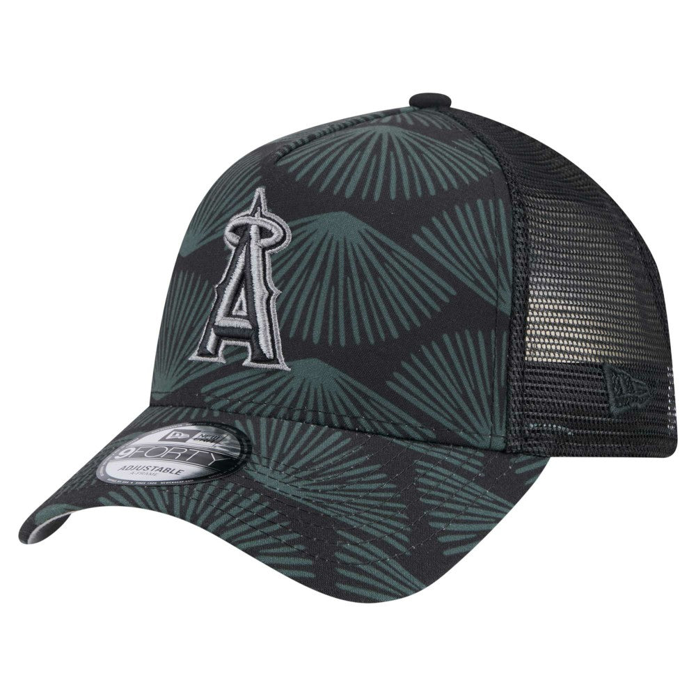 Los Angeles Angels New Era 9FORTY A-Frame Trucker Adjustable Hat - MLB Hats