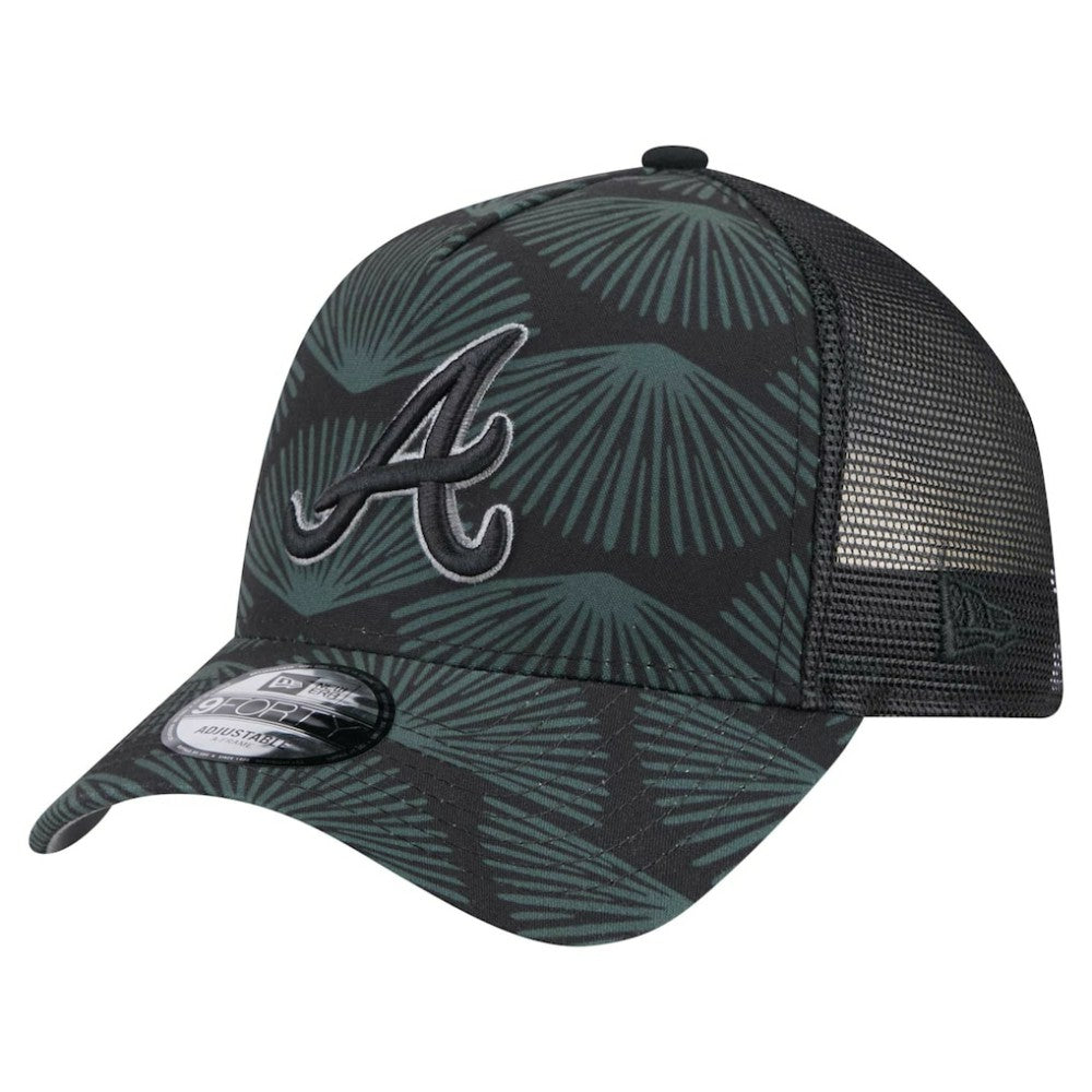 Atlanta Braves New Era 9FORTY A-Frame Trucker Adjustable Hat - MLB Hats