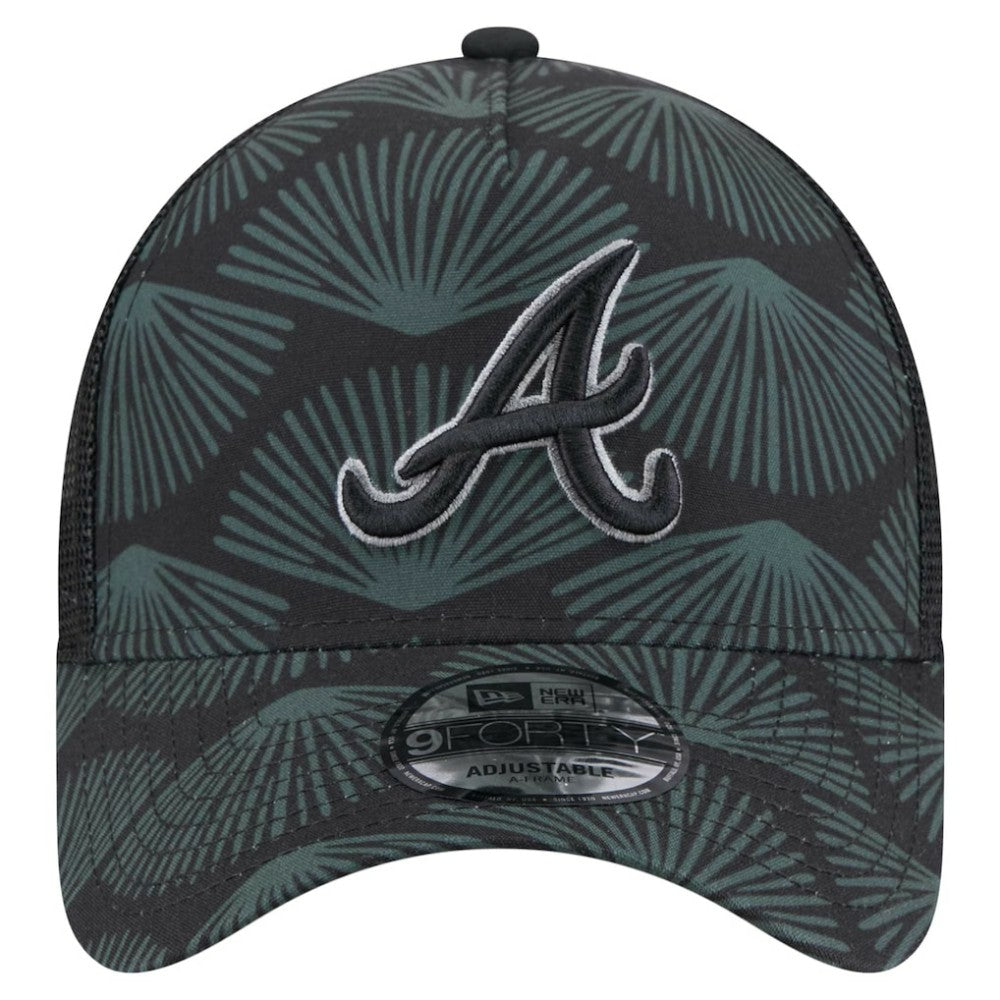 Atlanta Braves New Era 9FORTY A-Frame Trucker Adjustable Hat - MLB Hats