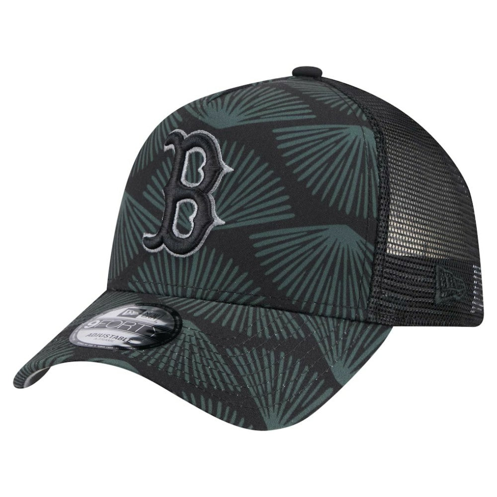 Boston Red Sox New Era 9FORTY A-Frame Trucker Adjustable Hat - MLB Hats