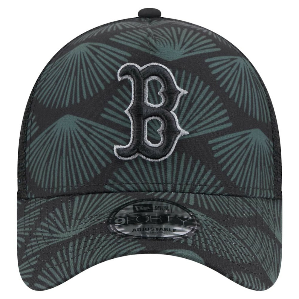Boston Red Sox New Era 9FORTY A-Frame Trucker Adjustable Hat - MLB Hats
