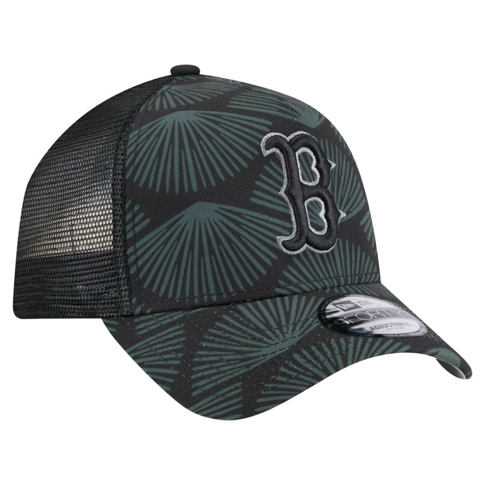 Boston Red Sox New Era 9FORTY A-Frame Trucker Adjustable Hat - MLB Hats