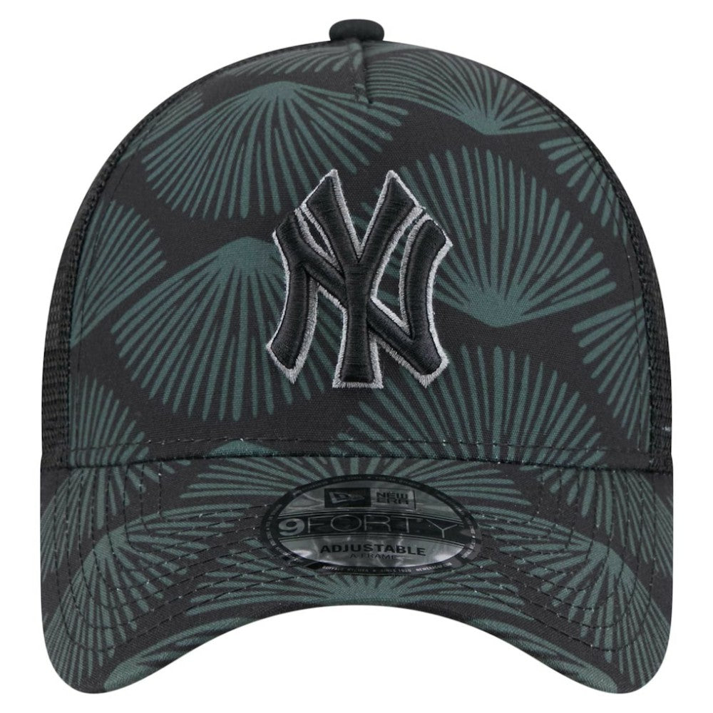 New York Yankees New Era 9FORTY A-Frame Trucker Adjustable Hat - MLB Hats