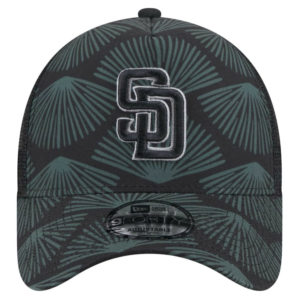 San Diego Padres New Era 9FORTY A-Frame Trucker Adjustable Hat - MLB Hats