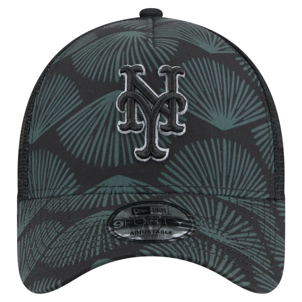 New York Mets New Era 9FORTY A-Frame Trucker Adjustable Hat - MLB Hats