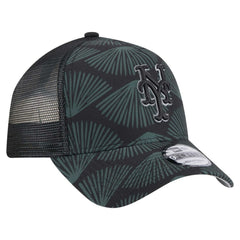 New York Mets New Era 9FORTY A-Frame Trucker Adjustable Hat - MLB Hats