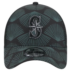 Seattle Mariners New Era 9FORTY A-Frame Trucker Adjustable Hat - MLB Hats