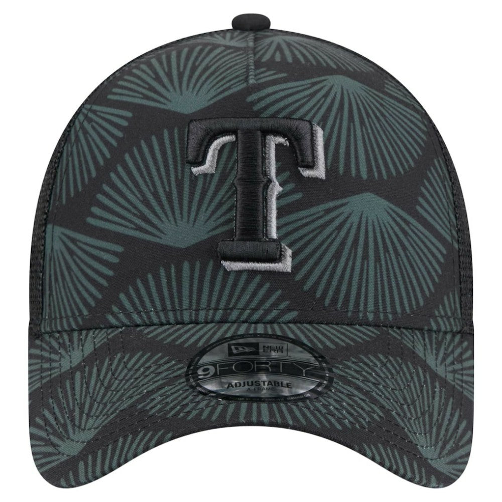 Texas Rangers New Era 9FORTY A-Frame Trucker Adjustable Hat - MLB Hats
