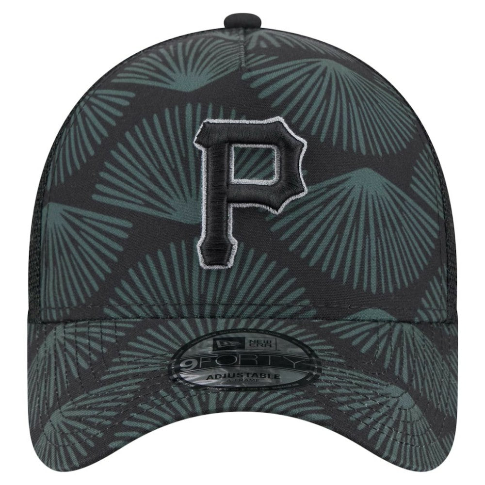 Pittsburgh Pirates New Era 9FORTY A-Frame Trucker Adjustable Hat - MLB Hats