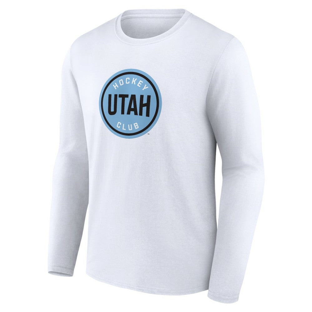 Utah Mammoth Fanatics Draft Logo Long Sleeve T-Shirt -  NHL T-shirts