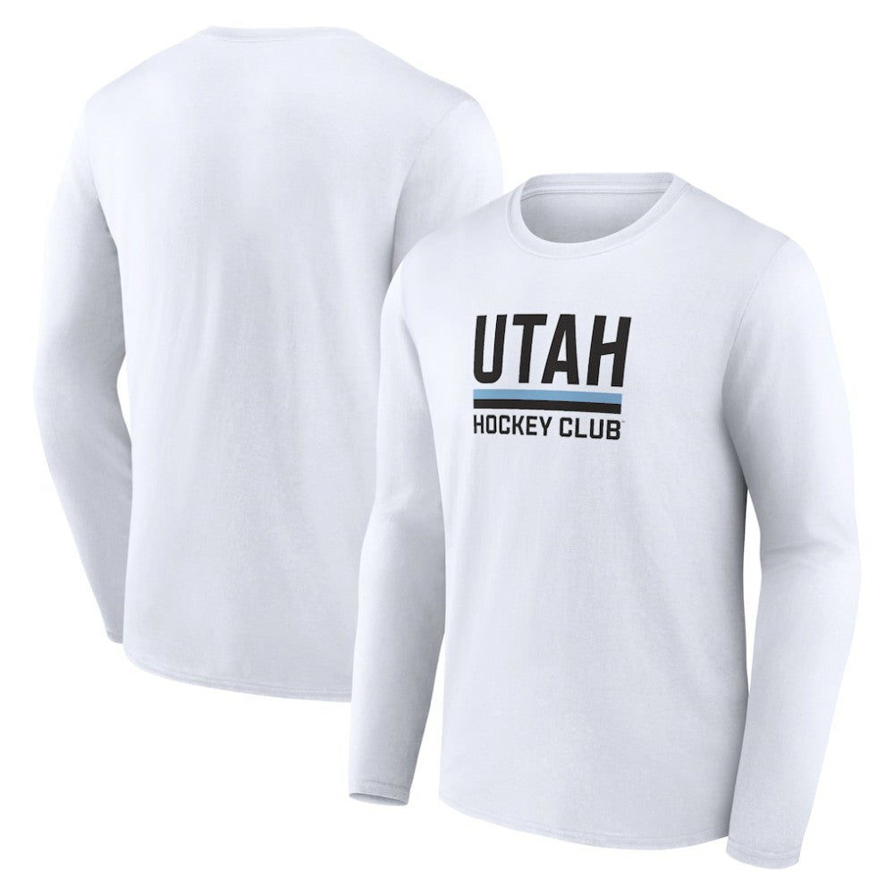 Utah Mammoth Fanatics Secondary Logo Long Sleeve T-Shirt -  NHL T-shirts