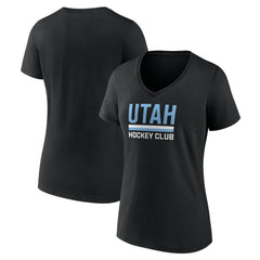 Utah Mammoth Fanatics Women's Secondary Logo V-Neck T-Shirt -  NHL T-shirts