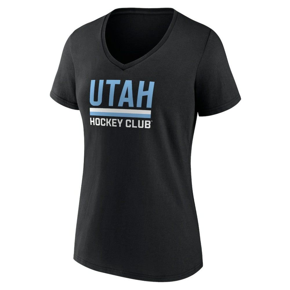 Utah Mammoth Fanatics Women's Secondary Logo V-Neck T-Shirt -  NHL T-shirts