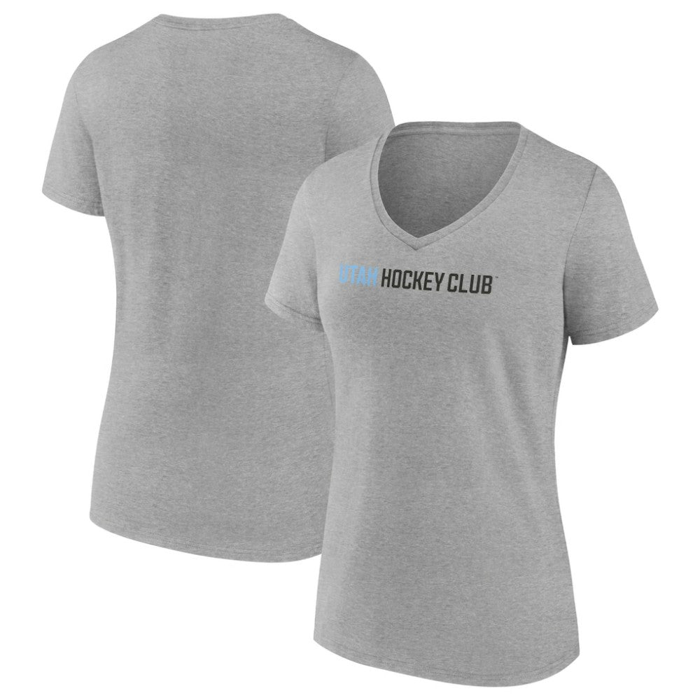 Utah Mammoth Fanatics Women's Wordmark Logo V-Neck T-Shirt -  NHL T-shirts