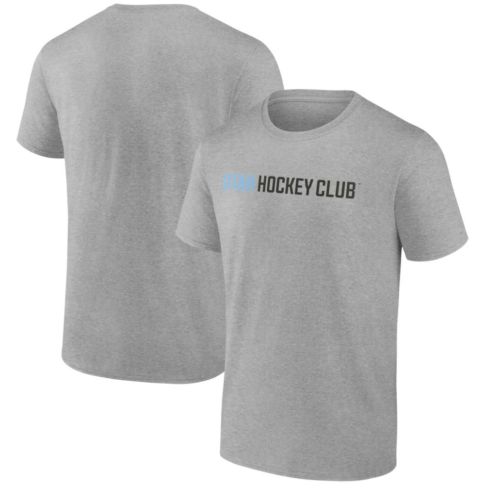 Utah Mammoth Fanatics Wordmark Logo T-Shirt -  NHL T-shirts