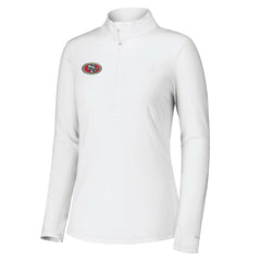 San Francisco 49ers Women's Sport Playa Vista IslandZone Quarter-Zip Jacket | NFL US