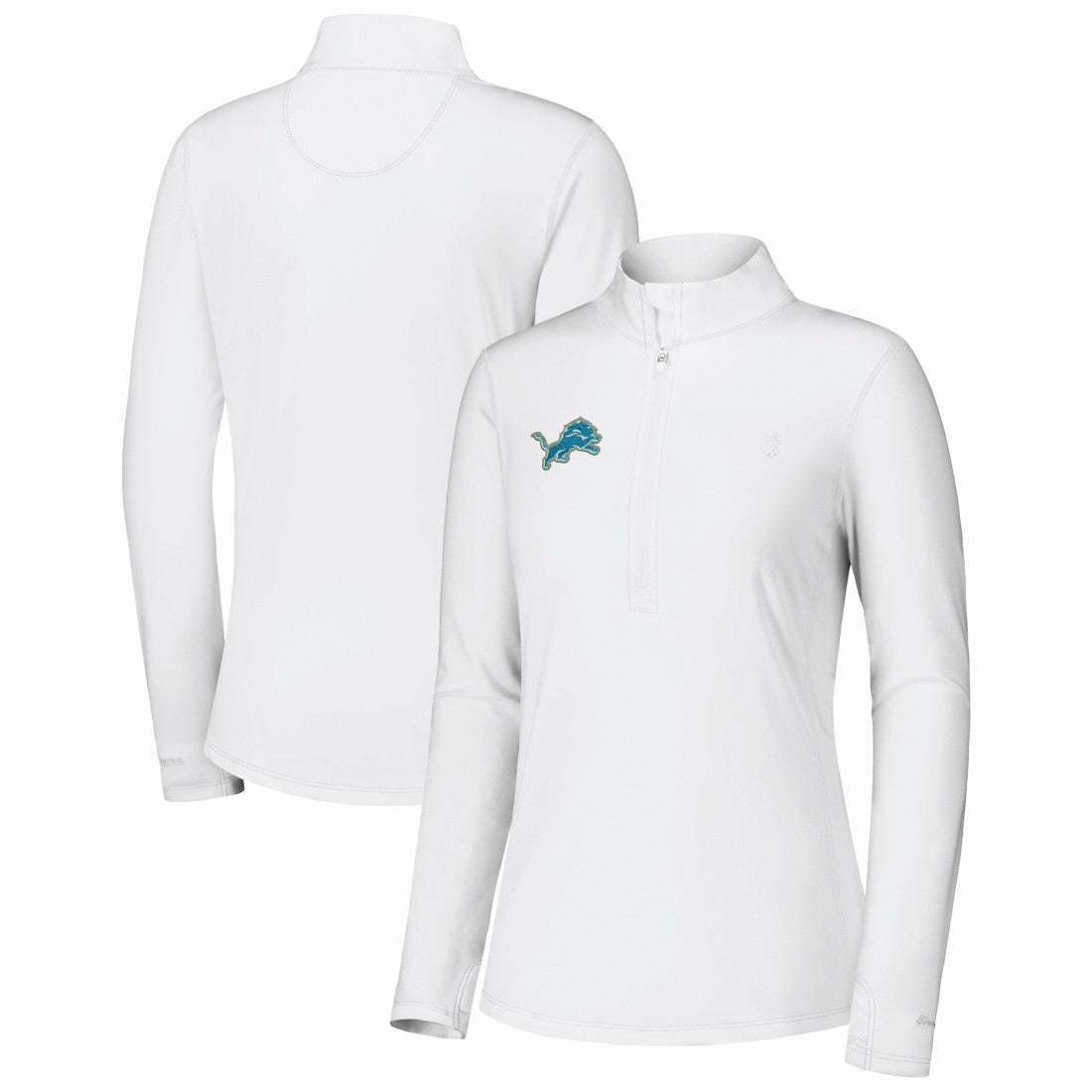 Detroit Lions Women's Sport Playa Vista IslandZone Quarter-Zip Jacket | NFL On sale