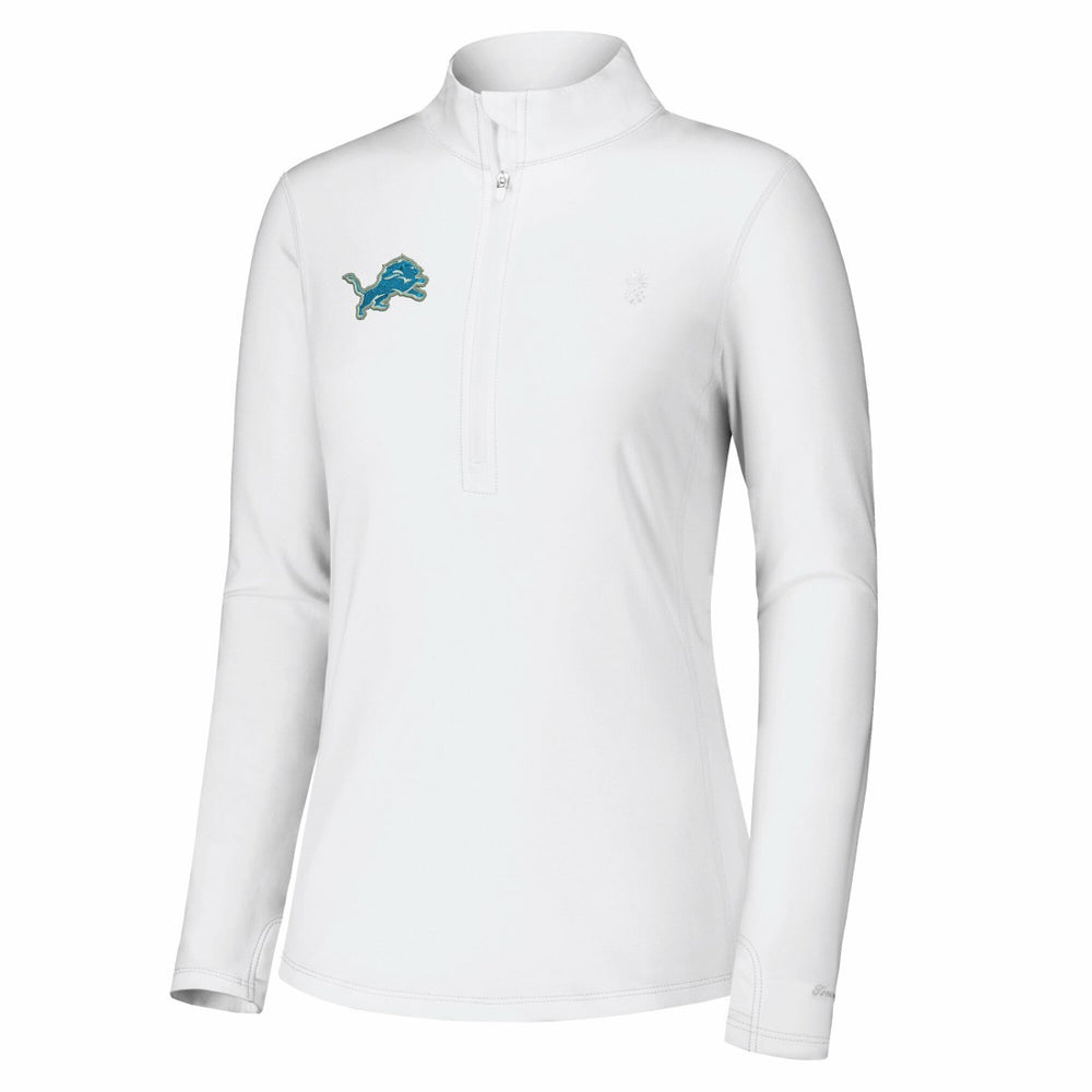 Detroit Lions Women's Sport Playa Vista IslandZone Quarter-Zip Jacket | NFL On sale