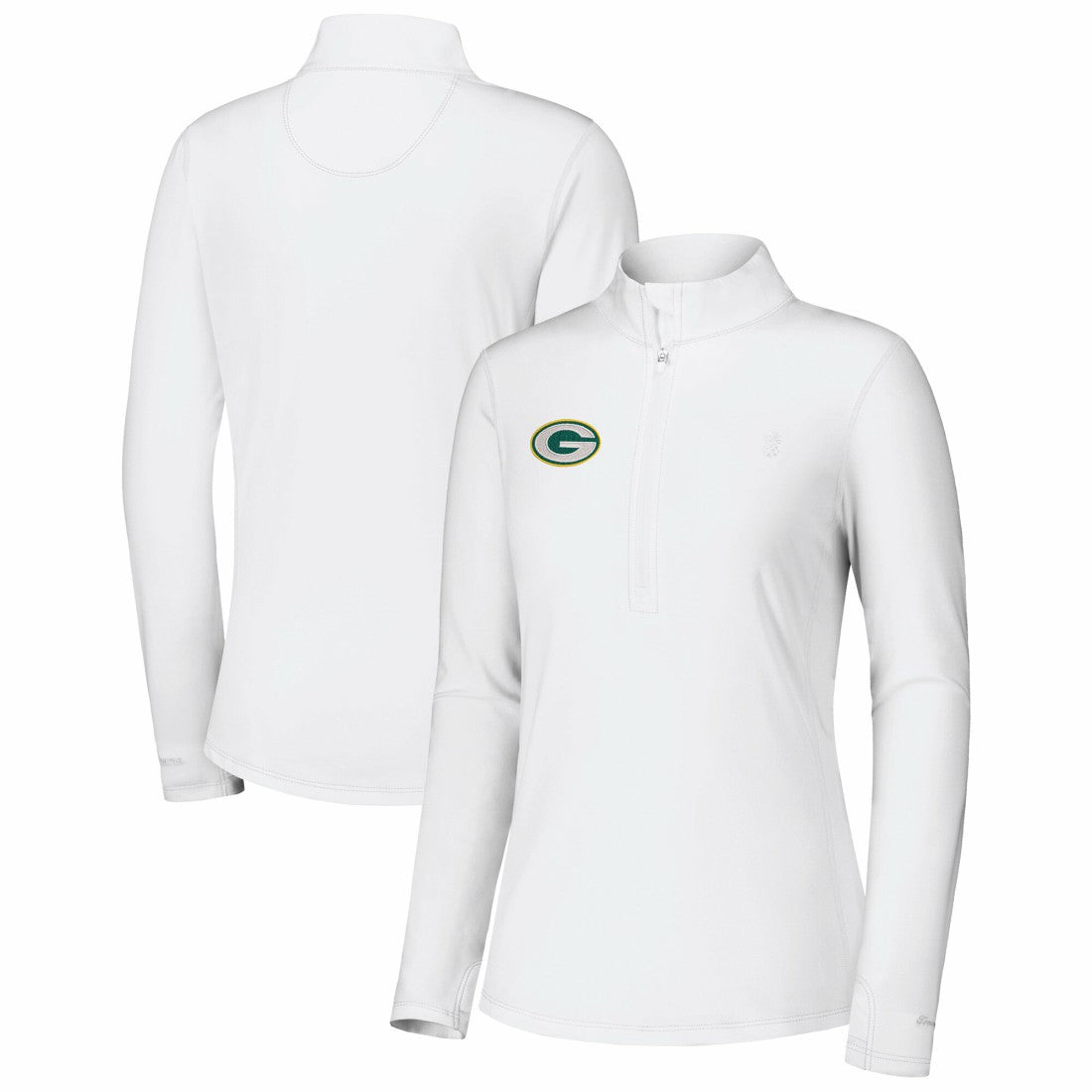 Green Bay Packers Women's Sport Playa Vista IslandZone Quarter-Zip Jacket | NFL Sale