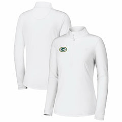 Green Bay Packers Women's Sport Playa Vista IslandZone Quarter-Zip Jacket | NFL Sale