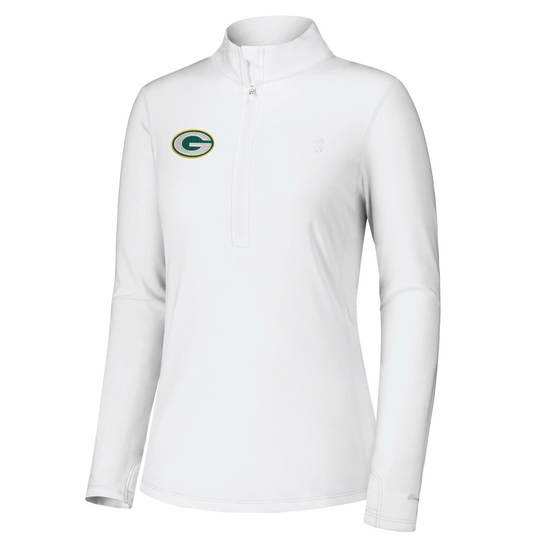 Green Bay Packers Women's Sport Playa Vista IslandZone Quarter-Zip Jacket | NFL Sale