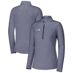 Seattle Seahawks Women's Sport Playa Vista IslandZone Quarter-Zip Jacket | NFL Online