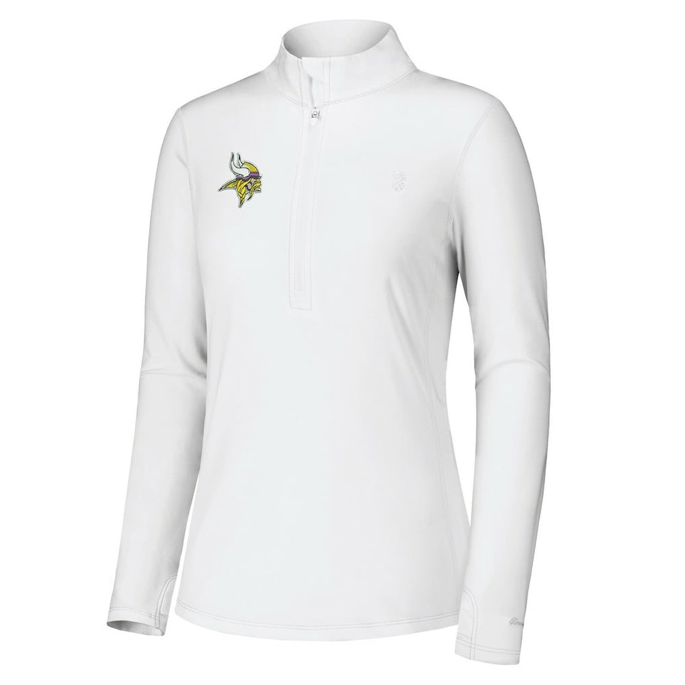 Minnesota Vikings Women's Sport Playa Vista IslandZone Quarter-Zip Jacket | NFL Hot