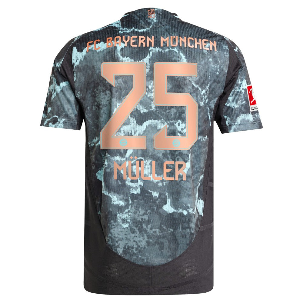 Thomas Müller Bayern Munich 2024/25 Away Player Jersey