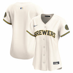 Milwaukee Brewers Nike Women's Home Limited Jersey - MLB Jerseys