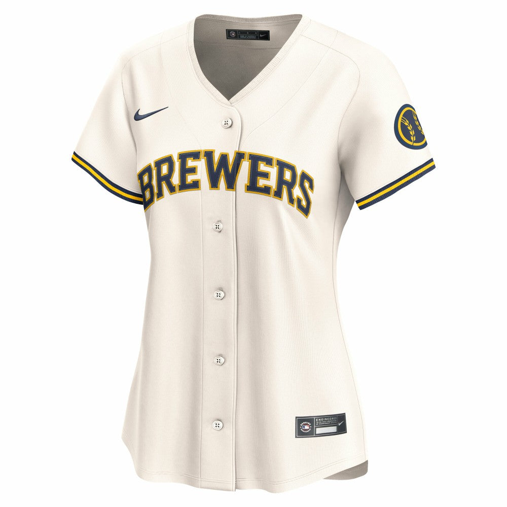 Milwaukee Brewers Nike Women's Home Limited Jersey - MLB Jerseys