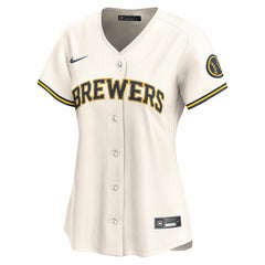 Milwaukee Brewers Nike Women's Home Limited Jersey - MLB Jerseys