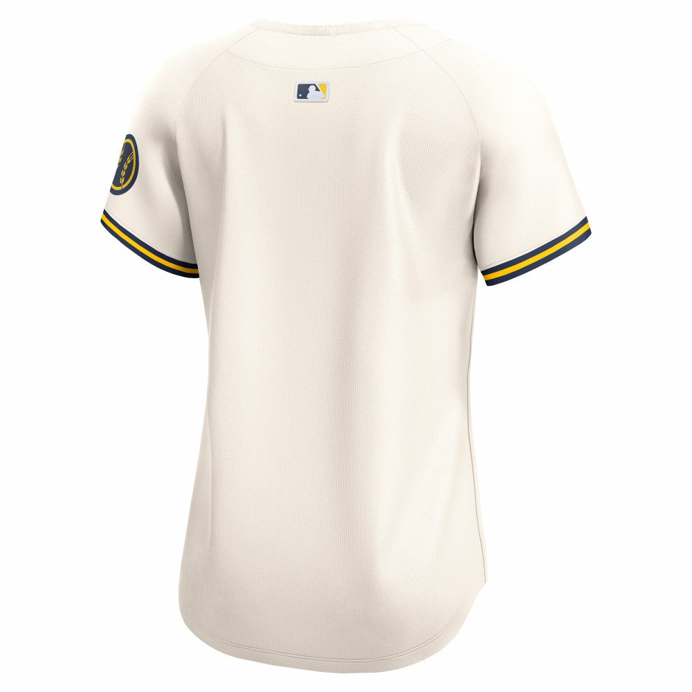 Milwaukee Brewers Nike Women's Home Limited Jersey - MLB Jerseys