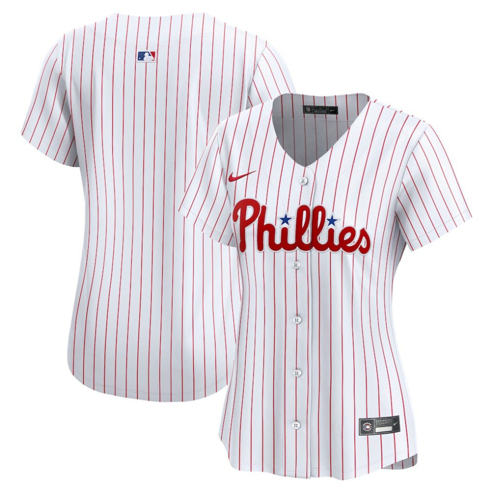 Philadelphia Phillies Nike Women's Home Limited Jersey - MLB Jerseys