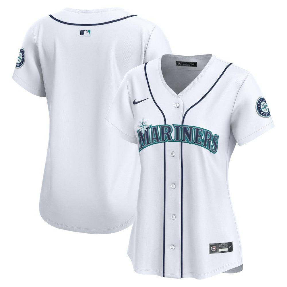 Seattle Mariners Nike Women's Home Limited Jersey - MLB Jerseys