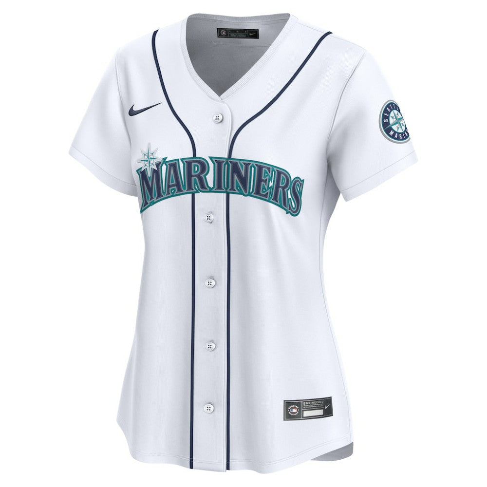 Seattle Mariners Nike Women's Home Limited Jersey - MLB Jerseys