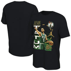 Black Jayson Tatum Boston Celtics Jordan Brand Player T-Shirt | NBA