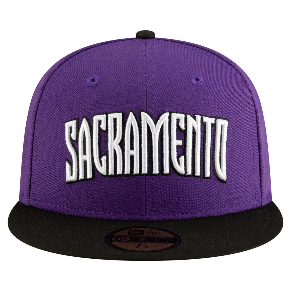 Purple/Black Sacramento Kings 2024/25 Classic Edition Jersey Hook 59FIFTY Fitted Hat | NBA