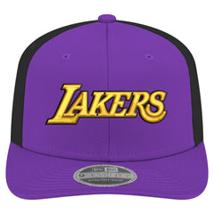 Purple Los Angeles Lakers Statement Edition Jersey Hook 9SEVENTY Stretch-Snap Hat | NBA