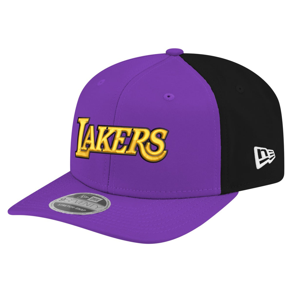 Purple Los Angeles Lakers Statement Edition Jersey Hook 9SEVENTY Stretch-Snap Hat | NBA