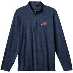 Atlanta Braves TravisMathew The Heater Quarter-Zip Pullover Top - MLB Pullover